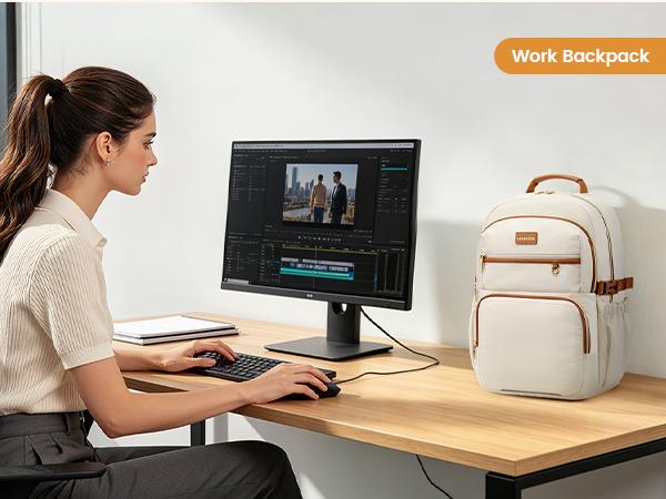 LOVEVOOK Laptop Backpack for Women, 15.6 Inch Travel Backpack with Giant Tumbler Holder Pocket, Multi-Pocket College School Bookbag Purse, Water-Resistant Work Daypack for Teacher Nurse LOVEVOOK Laptop Backpack for Women, 15.6 Inch Travel Backpack with Giant Tumbler Holder Pocket, Multi-Pocket College School Bookbag Purse, Water-Resistant Work Daypack for Teacher Nurse