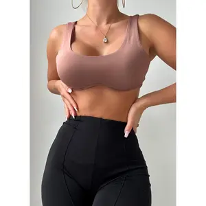 Inversé Crop Top Nude Colors