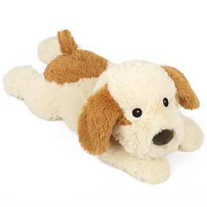 14''|1.6Lbs Dog puppy stuff Plushies toys, Weighted Stuffed Animals stich stuff Plushies, toy Gift idea, Microwavable Heating Pad for Cramps, Pain Stress Relief, Heatable Coolable Lavender Scented Plushies for Anxiety, Women Kids Bedtime
