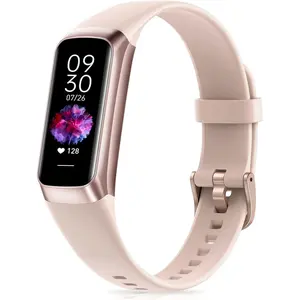 Fitness Tracker with Step Counter/Calories/Stopwatch, Activity Tracker, Health Tracker with Heart Rate Monitor, Sleep Tracker,1.10''AMOLED Touch Color Screen, Pedometer Watch for Women Men