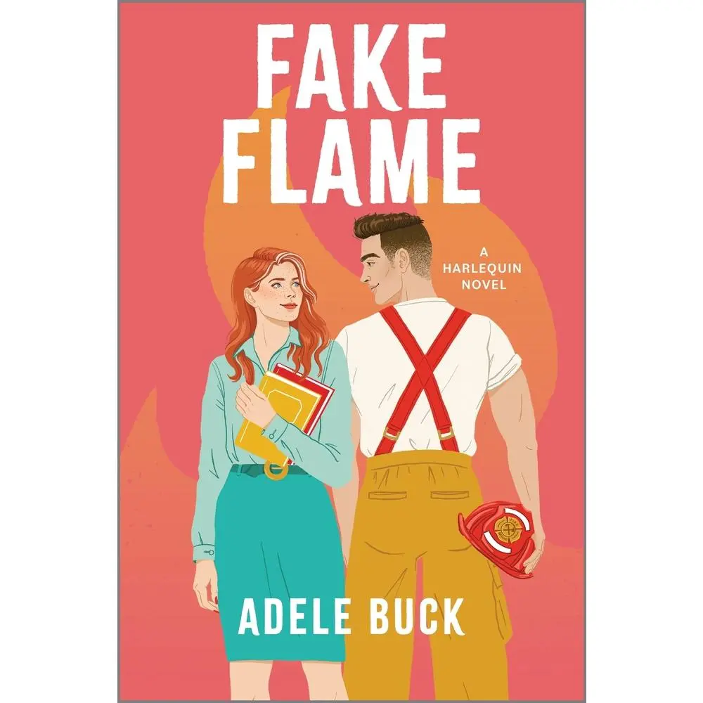 USED Book - Fake Flame: A Spicy Fake Dating Firefighter Romance by Buck, Adele (Paperback) - english