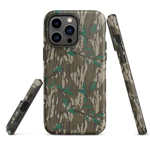 Camo Tough Case For Iphone Mossy Oak Greenleaf Small Pattern Phone Cases
