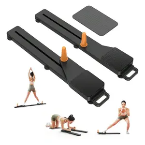 Multifunctional Pilates Board, Detachable Ab Trainer with Anti-Slip Design, Portable Pilates Reformer for Core Workouts, Home Gym Equipment for Women Adjustable Multi-Functional pilates board pilates board at home pilates reformer pilates board at home sk