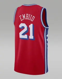 Joel Embiid #21 Swingman Jersey 2026 full logo