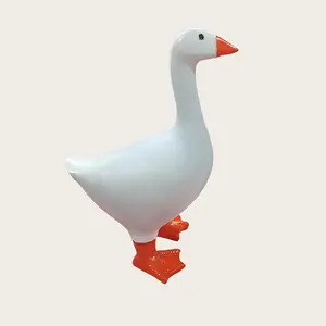 Large Goose Sculpture Desktop Decoration, Resin Artwork Tool Rack for Home Office Hotel Gift, Decorative Ornament, Decorative Sculptures