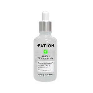 FATION Nosca9 Trouble Serum 1.69 fl oz. (50ml) - Rapid Soothing Formula with Heparin RX Complex for All Skin Types - Moisturizer & Hydrator - Korean Skincare