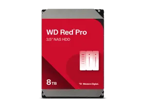 WD Red Pro 8TB 7200 RPM 256MB Cache SATA 6.0Gb/s 3.5" Internal Hard Drive Bare Drive - WD8005FFBX