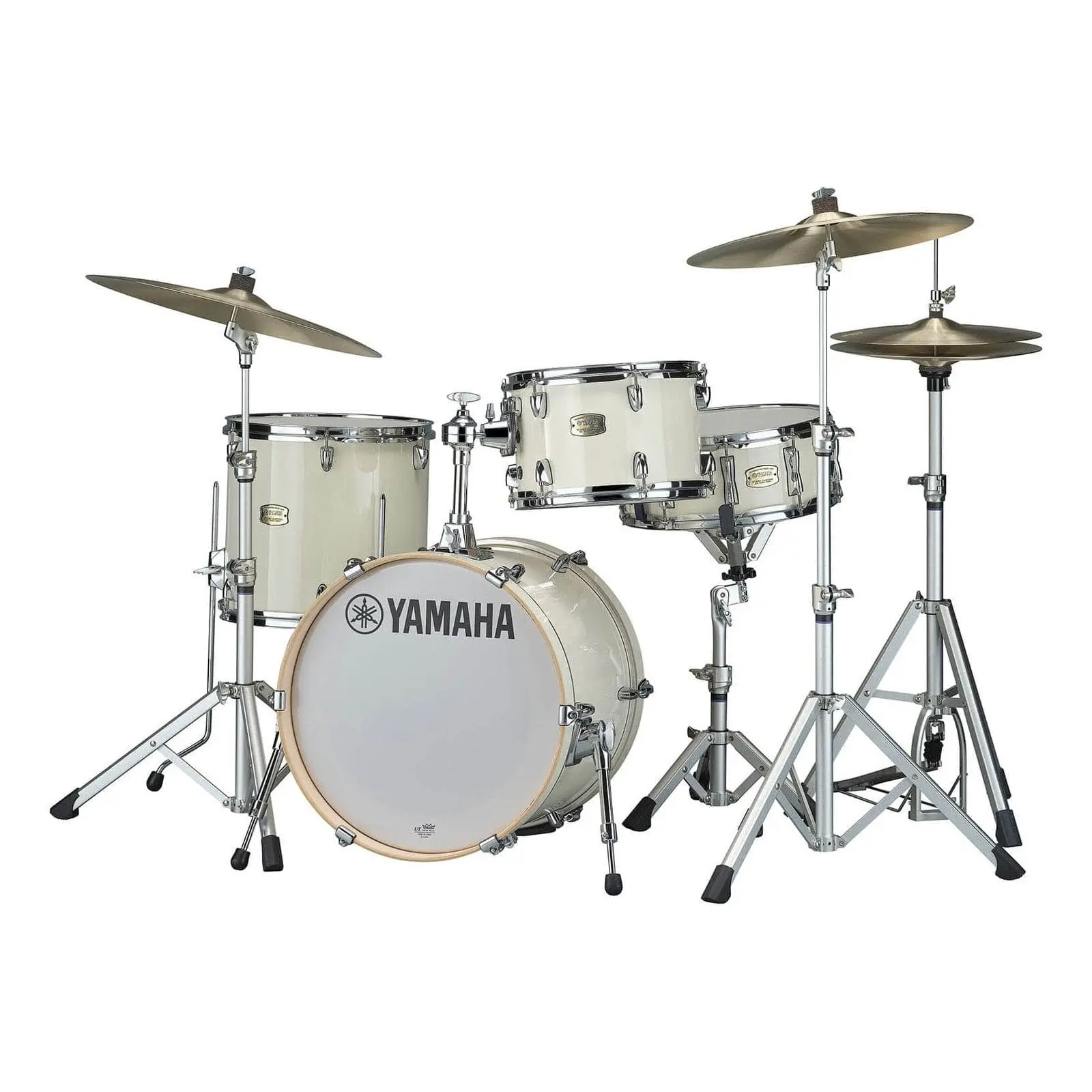 Yamaha Stage Custom Birch 3pc Jazz Drum Set Classic White