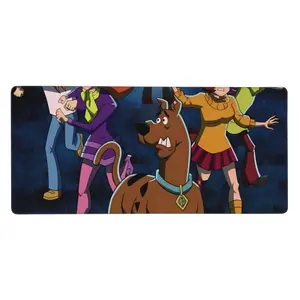 Luyuia Scooby-Doo Mouse Pad – Large Rubber Mouse Pad for Gamers, Students & Fans, Fun Retro Cartoon Computer Accessory
