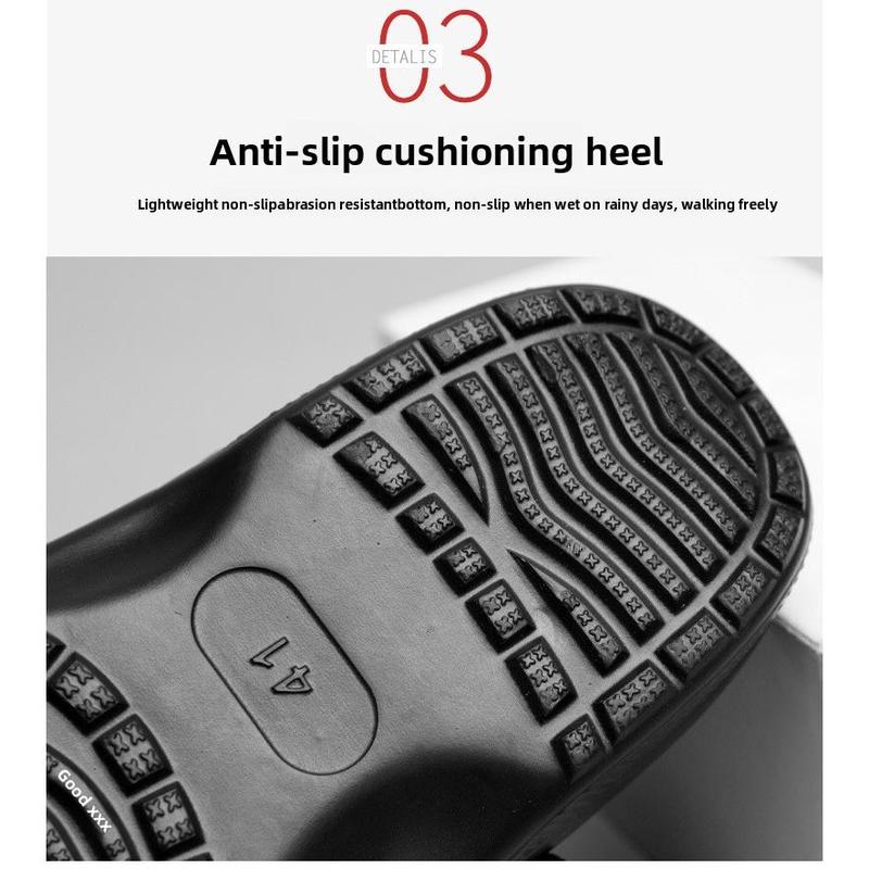 Mimilove Unisex Sandals Garden Clogs Women's Summer New Solid Color Slippers Couple Closed-Toe Beach Sandals Beach Clogs