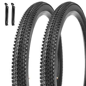 2 Pack 20 Inch Bike Tires 20x1.95 53-406 Folding Replacement Kids Bike Tire for 20x1.90/1.95/2.0/2.125 Road Pavement Trail Hybrid Bicycles Gravel Bike