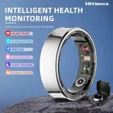 Hitienx Smart Ring 3 - 24/7 Heart Rate, Sleep Tracking, Temperature Monitoring, Stress & Cycle Insights, Family Care Mode, No Subscription, Waterproof Fitness Activity Tracker, Android/iOS Compatible, Gift For Women