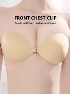 Women's Push-Up Bra Pads, Invisible Chest Enhancer for Small Busts, All-Season Fitted Design, Max Support Balconette Style