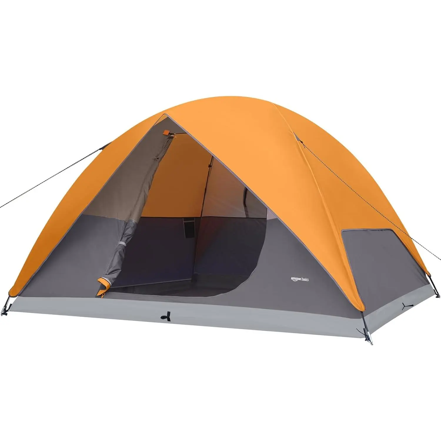 6 Person Camping Tent, 3-Season Dome Design with Rainfly