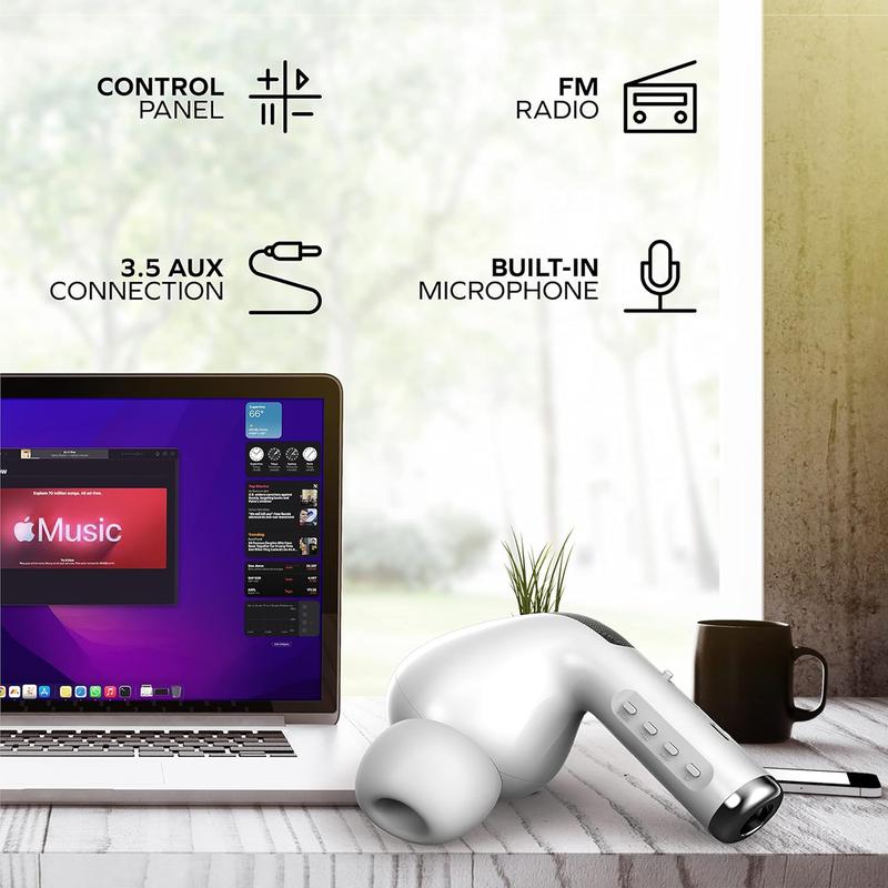 Big Apple-Style Giant Earbud Speaker