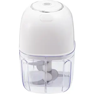 Electric high-power foodprocessor,Portable Veggie ,Garlic,Onion,Cordless Processor for Ginger,Chili,Fruit,Meat,etc.for Dicing,Mincing,and Puree