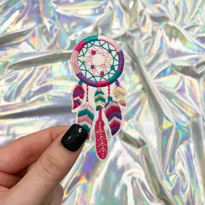 Dream Catcher Embroidered Patch Iron-On Dream Catcher Embroidered Patch Iron-On