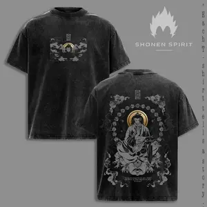 Geto Suguru T-Shirt Washed | Jujutsu Kaisen Tee | Dark Anime Graphic Shirt | Vintage Washed Unisex Tee | Japanese Manga Streetwear | Oversized Anime Shirt | Cursed Energy Geto Design | Shonen Spirit Collection