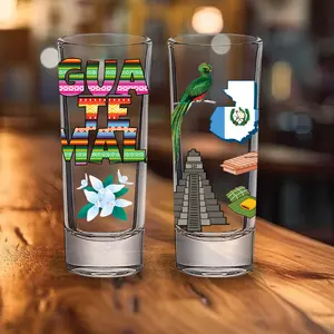 Guatemala Tequila Shot Glasses, Personalized Shots Gifts, Custom Shots Birthday Gift