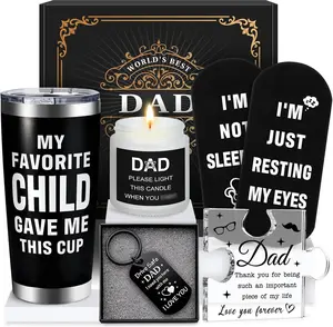 Gifts for Dads Birthday Funny Dad Gifts from Daughter Son Kids Cool Father Happy Birthday Gift Ideas for Dads Presents Basket for Best Dad Ever, Daddy Father Gift Stuff for Christmas, Fathers Day