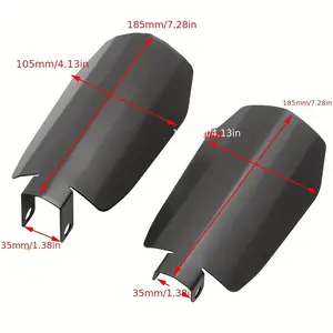 Large Hand Guards for Harley uring Sportster Dyna FXR's Baggers: Add Style and Protection  Your Morcycle-G