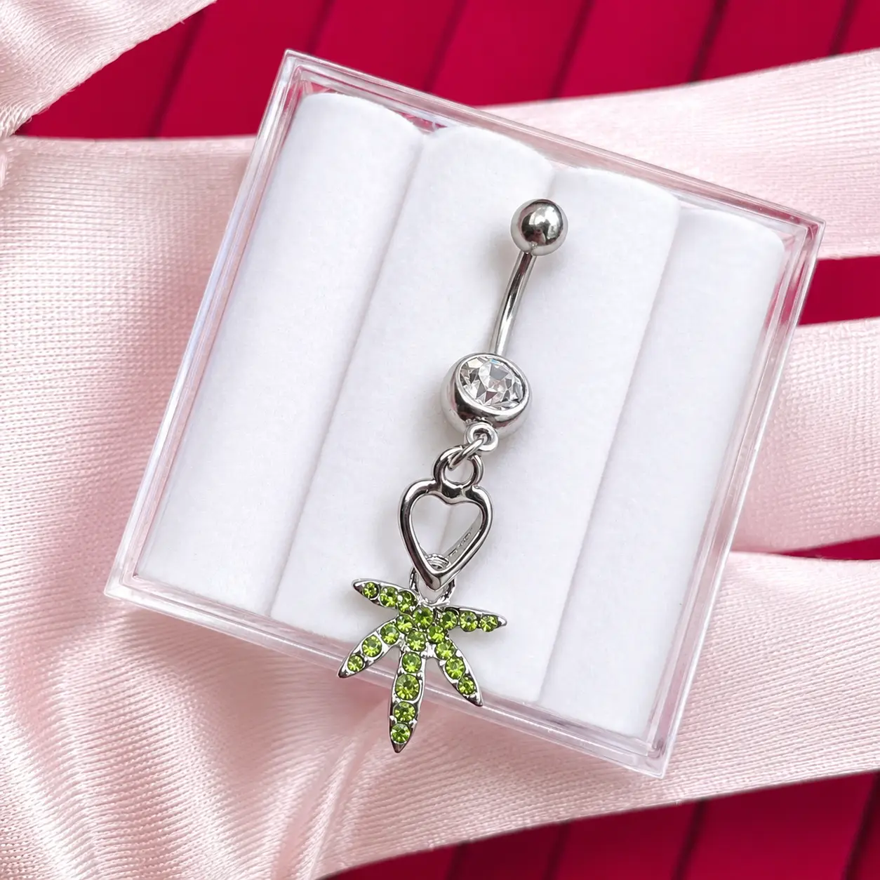 Stoner Girl Belly Ring (8mm-16mm Customizable)