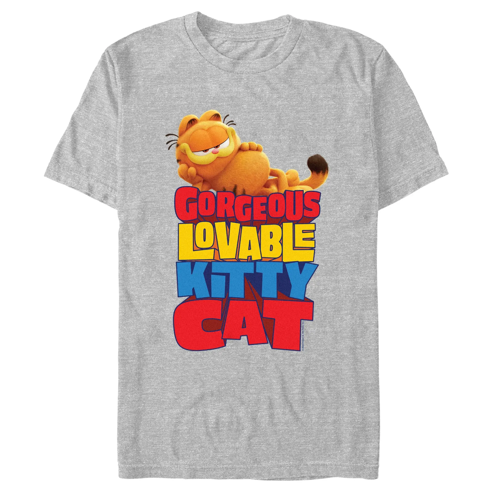 Men's The Garfield Movie Gorgeous Loveable Kitty Cat T-Shirt