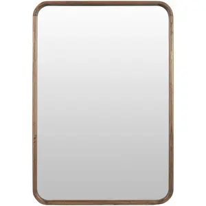 Formignana Dark Brown Circular Wall Mirror