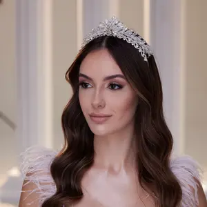 Crystal Stone Tiara - Ideal for Special Occasions and Celebrations