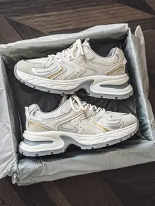 Unisex Casual Sneakers All-Season Patchwork Design Textile Upper Rubber Sole Low Top Outdoor Travel Shoes Street Style