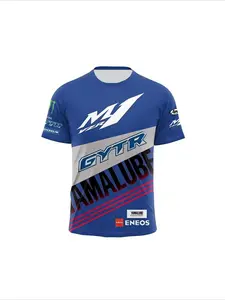 2026 Summer New Popular Short Sleeved Motorcycle Men's and Women's Extreme Sports T-shirt Casual Breathable Top