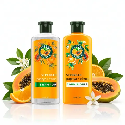 Herbal Essences Amaya Papaya Strength Shampoo & Conditioner with Papaya + Citrus, 13.5 fl oz