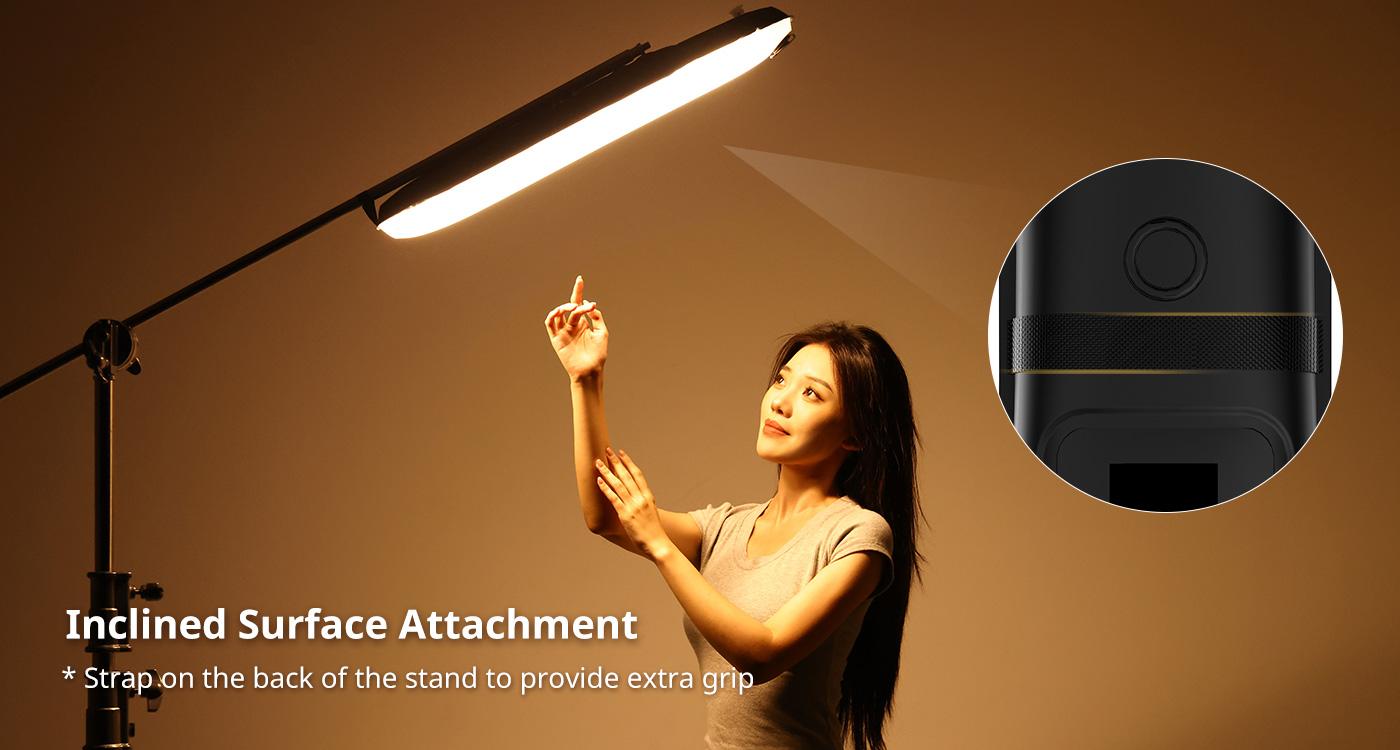 Ulanzi Portable Inflatable Air Tube Light UA12/UA20 , Handheld Magnetic 12W/20W 2700K to 6500K CRI 95+ Air Video Streaming Light 1/4 Mount Photography Lighting Stick