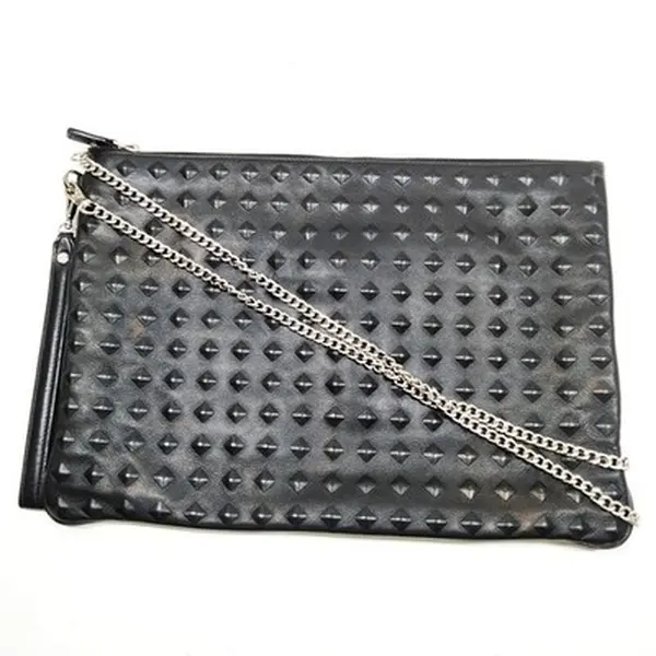 Pre-owned Other Clutch MCM Bag Black PVC 12765244362/253219
