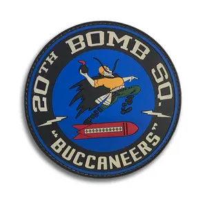 20th Bomb Squadron 3.5" PVC Patch