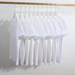 5/6-piece Package Cotton T-shirt Short-sleeved Men's Round Neck Loose White T-shirt Men's and Women's T-shirt Half-sleeved