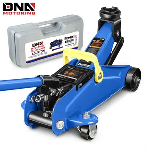 DNA Motoring 1.5 Ton (3000 lbs) 5.3"- 12" Lifting Heavy Duty Steel Garage Hydraulic Racing Floor Jack