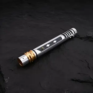 SUPERNEOX Neopixel Lightsaber Hilt Multi Colors 27 Sound Fonts Smooth Swing&Motion Control, Budget-friendly Metal Handle for Adults and Kids