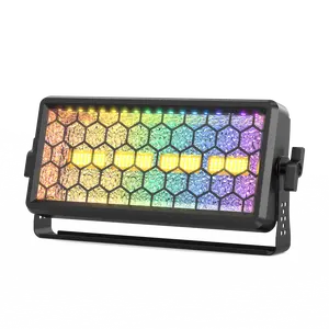 UKING LED RGBWA UV 12 Light Portable Stage Light with 6500K White Amber and Purple Colors 167K RGB Effects Built in 5200mAh Battery 8H Runtime 0 100 Percent Dimmer Multi Effects Strobe Fade Sound Controlled for Parties Mobile Shows Stage Events