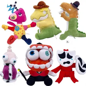 The Amazing Digital Circus Plush Pomni and Jax Plushie Doll Toys Cute Stuffed Animal Birthday for Kids Children Christmas