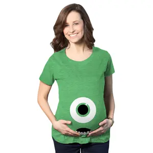 Maternity Skeleton Baby Monster Pumpkin T Shirts Cute Pregnancy Halloween Tees Funny Graphic Maternity Tee Cute Pregnancy Tees With Plus Sizes Pregnant Halloween Maternity Wear Maternity Shirts