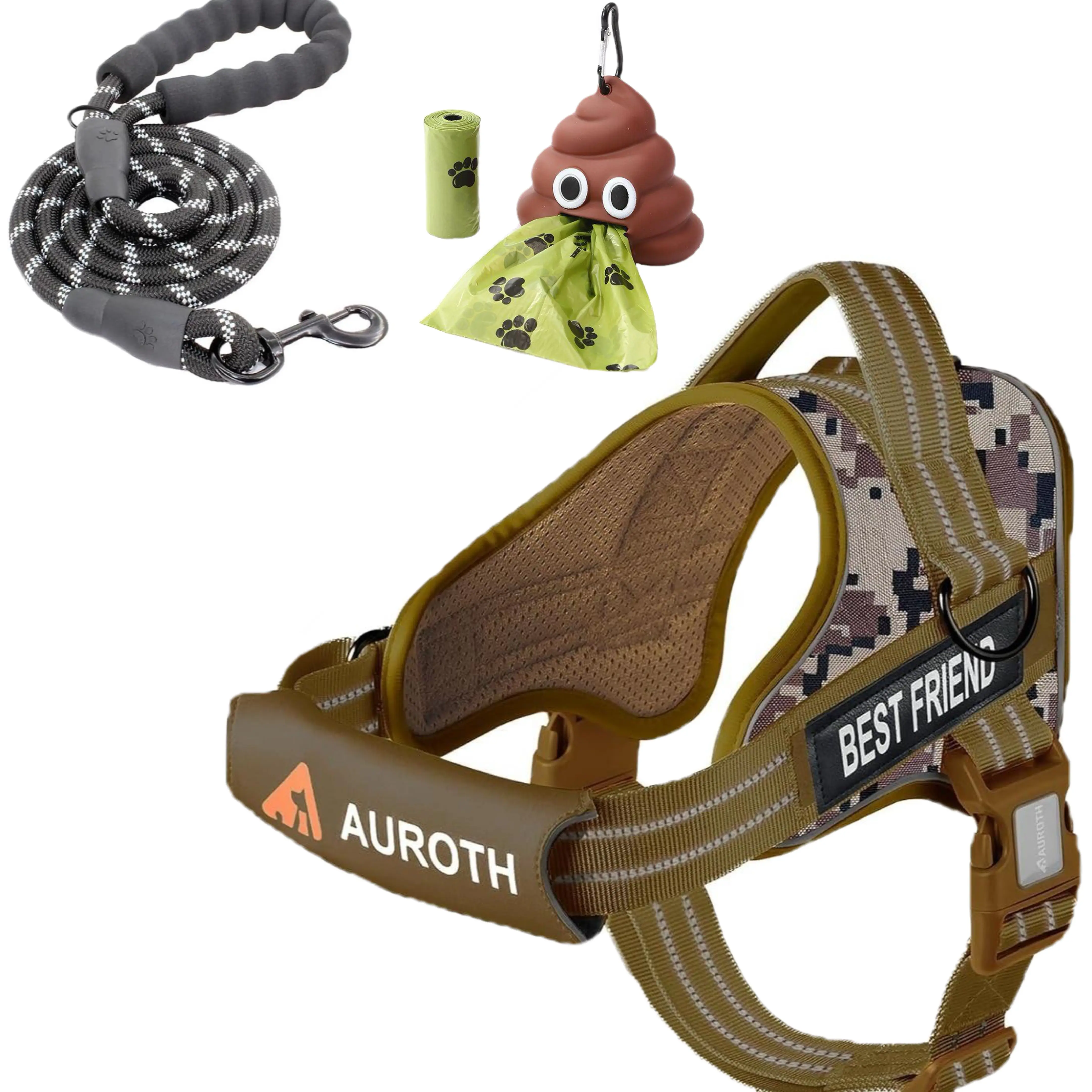 Leash Set-Desert Camo