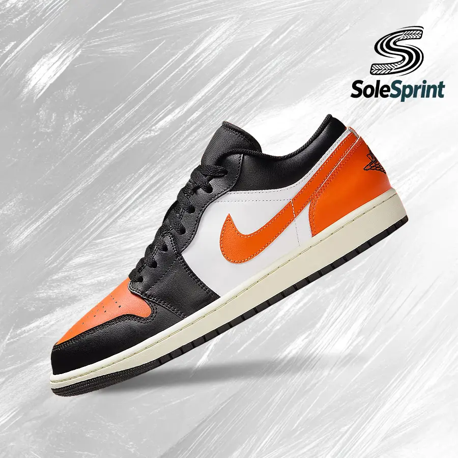 Nike Jordan 1 Low Shattered Backboard Alternate (GS) Kids' Casual Court Sneakers - Footwear with Lightweight Shock Absorb, Breathable Everyday Fit, Running, Gym/Street Wear, 553560 081