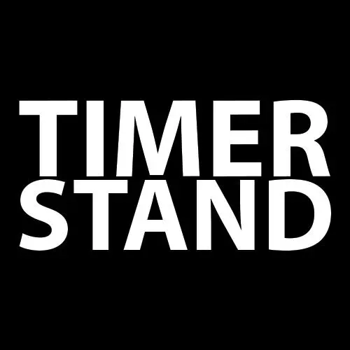 d) Floor Stand Only - CLOCK NOT INCLUDED