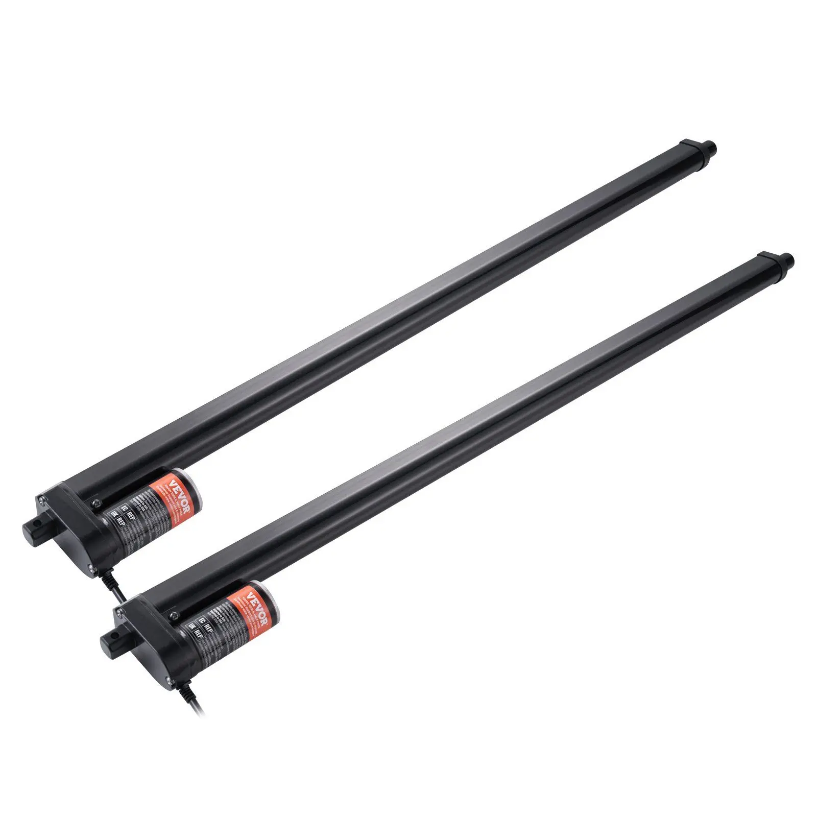 VEVOR 2PCS Linear Actuator Kit, 30 Inch High Speed 0.35"/s Linear Motion Actuator 12V, 220lbs/1000N Linear Actuator for TV/Table/Sofa Lifting, IP54 Protection - Wireless Remote Control Included