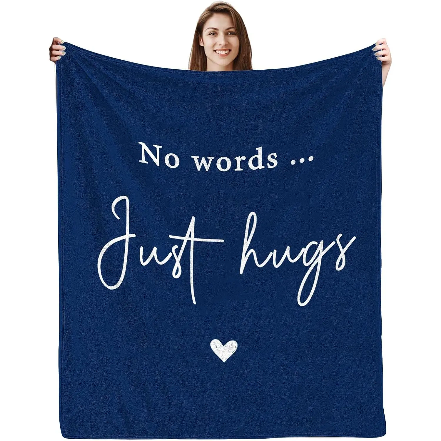 Get Well Soon Gifts for Women Hug Blanket Warm Friendship Thinking of You Gifts Encouragement Gift for Women Sympathy Gift Love Blankets 50"x60"