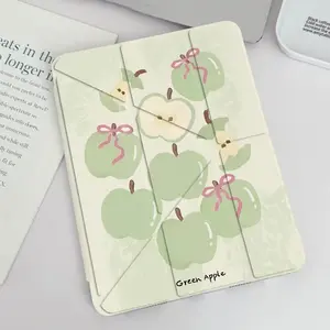 Cute cartoon iPadY folding tablet protective case suitable for Air11M3/A16/10th/Air1/2/4/5th