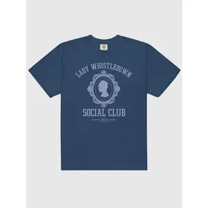 Bridgerton Lady Whistledown Social Club Comfort Colors T-Shirt