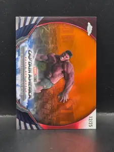 #BNW-22 Red Hulk’s Press Conference 2025 Topps Chrome Marvel Studios Orange