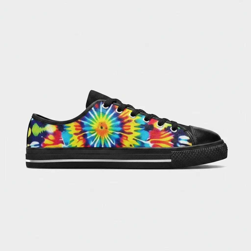 MEN'S Tie Dye Art Shoes | Freaky Shoes®